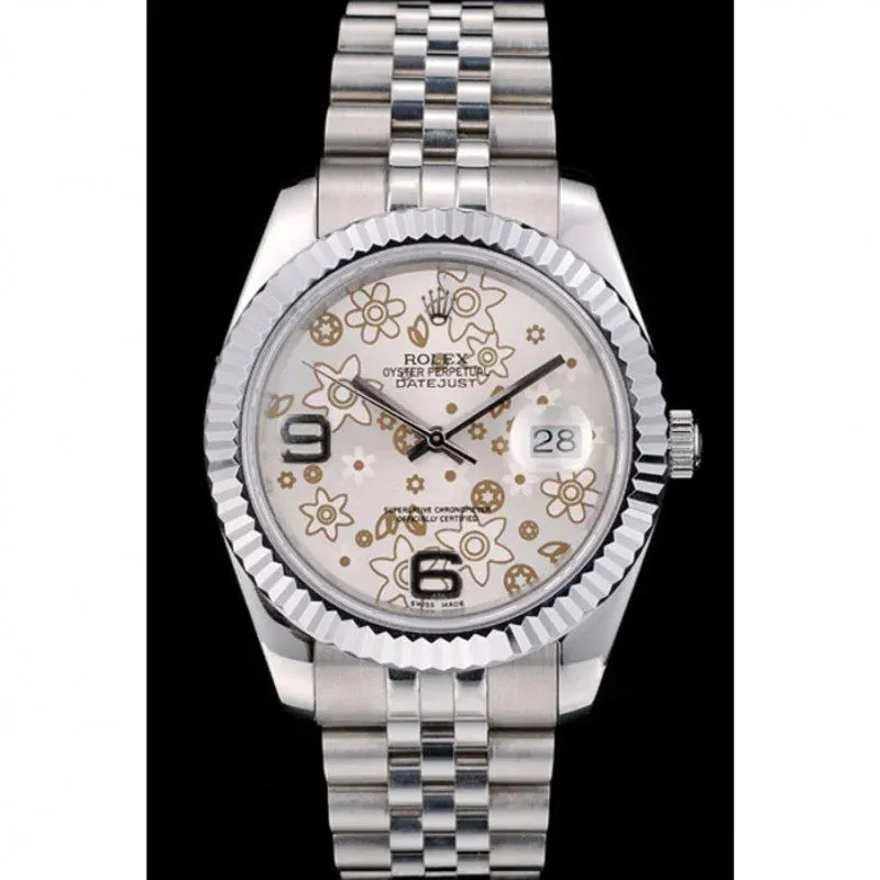 Superclone Rolex Datejust 41mm Silver Dial 42001