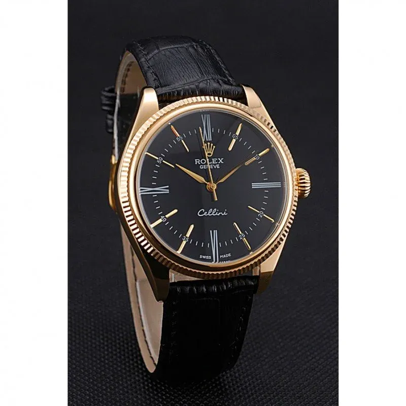 Rolex Cellini 40mm Black Dial 622832
