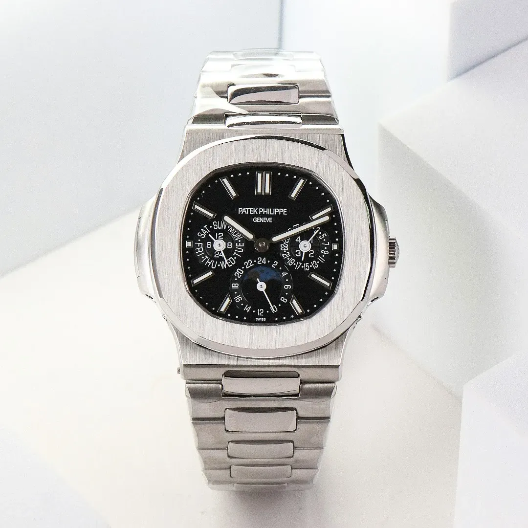 Patek Philippe Nautilus Black Perpetual Calendar