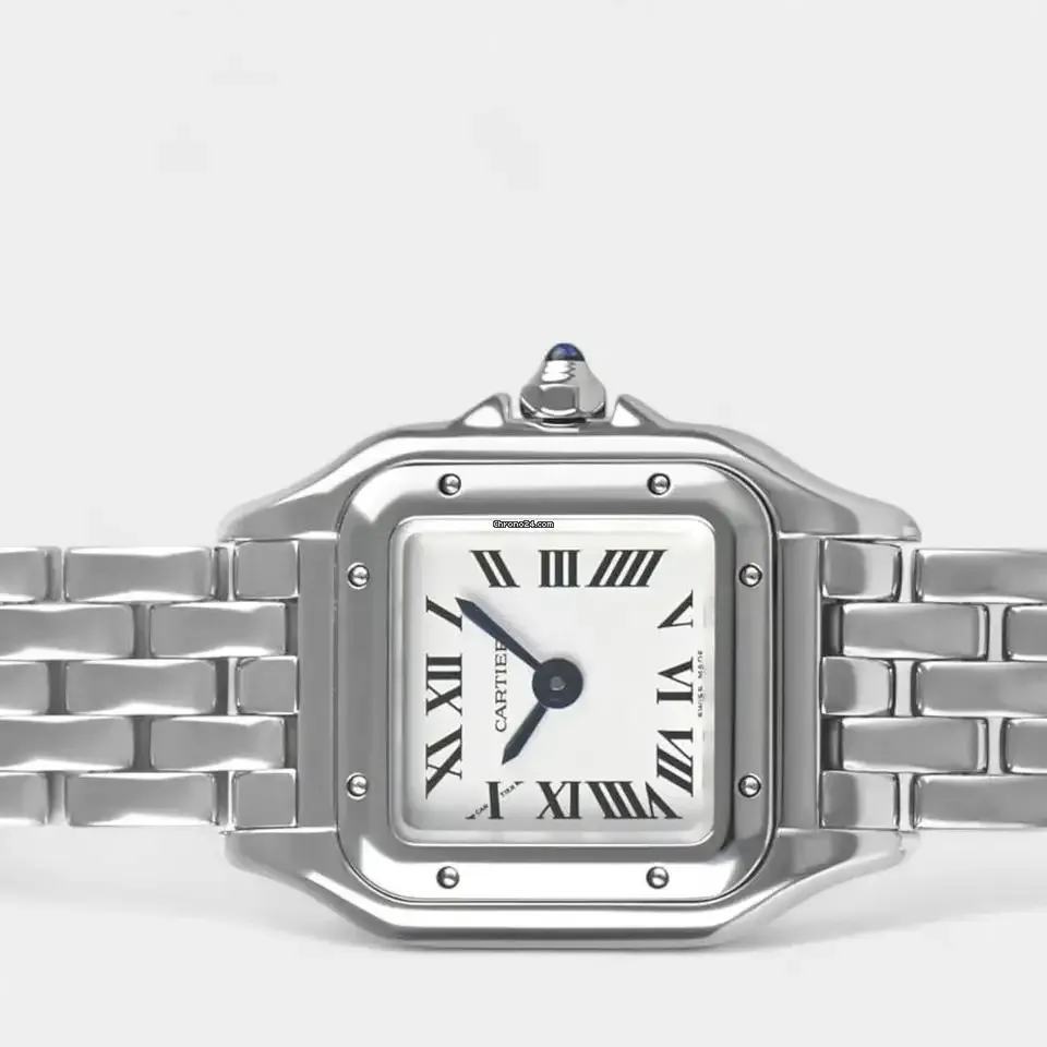 Cartier Panthère de Cartier Women Quartz Black Stainless Steel Watch WSPN0019