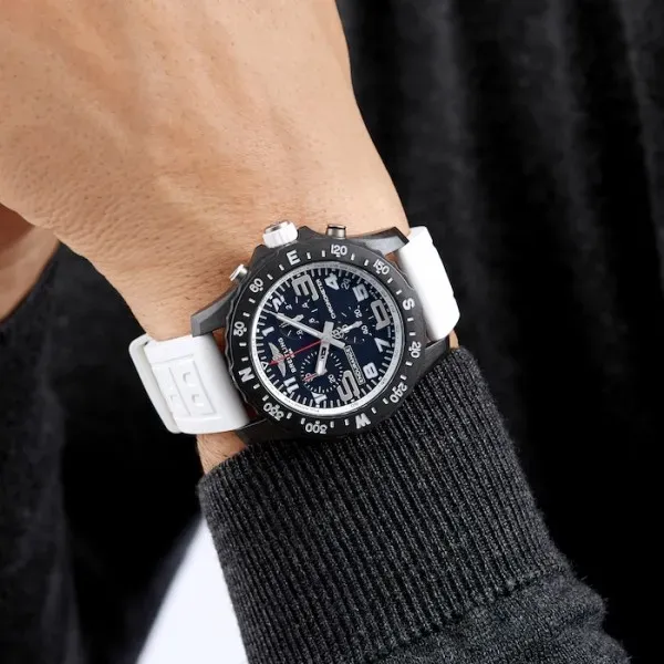 Breitling Endurance Pro Men Quartz Black Rubber Watch X82310A71B1S1