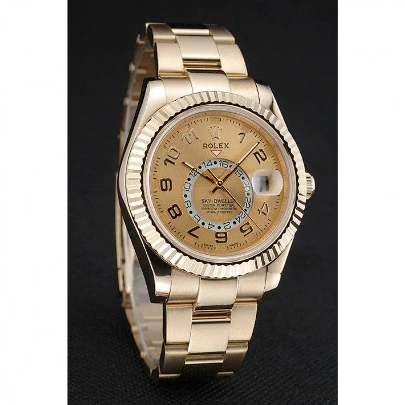 Rolex Sky-Dweller 41mm Gold Dial 80243
