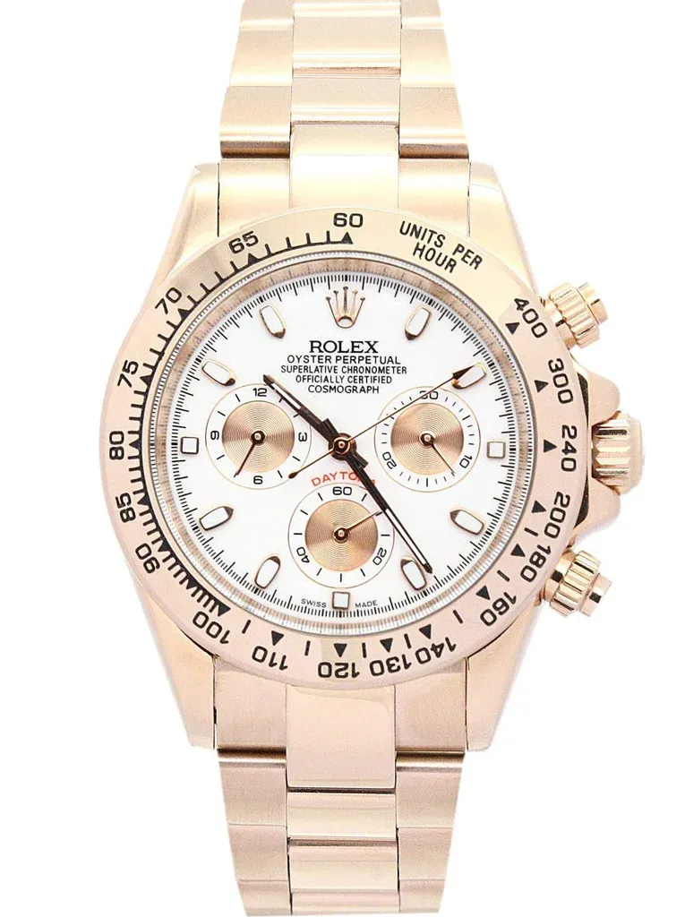 Rolex Daytona 40mm Ivory Dial 116505