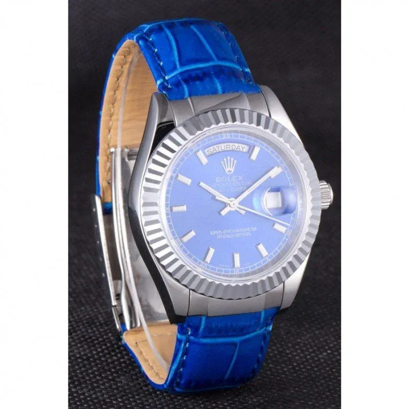 Superclone Rolex Day-Date 35mm Blue Dial 621490
