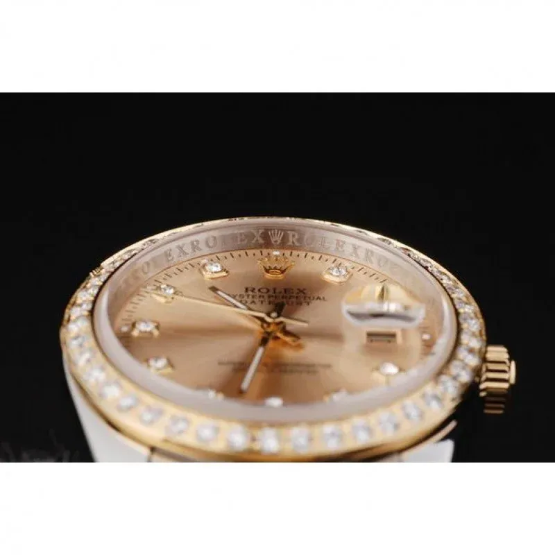 Superclone Rolex Datejust 36mm Gold Dial SRL40