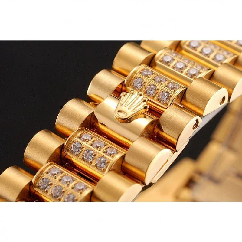 Superclone Rolex Day-Date 37mm Gold Dial 1453954
