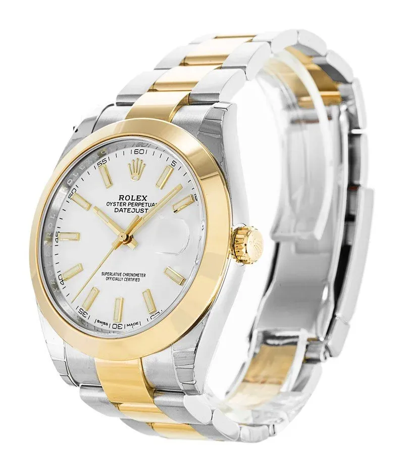 Rolex Datejust II 41mm White Dial 126303