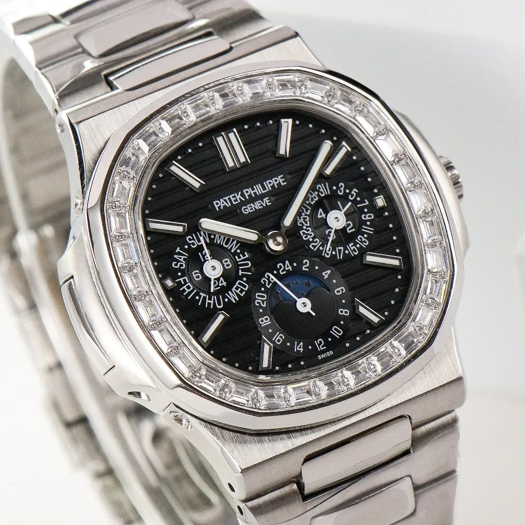 Patek Philippe Nautilus Black Perpetual Calendar