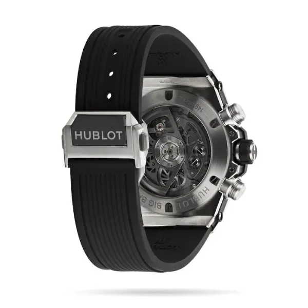 Hublot Big Bang Men Automatic Black Rubber Watch 411.NM.1170.RX