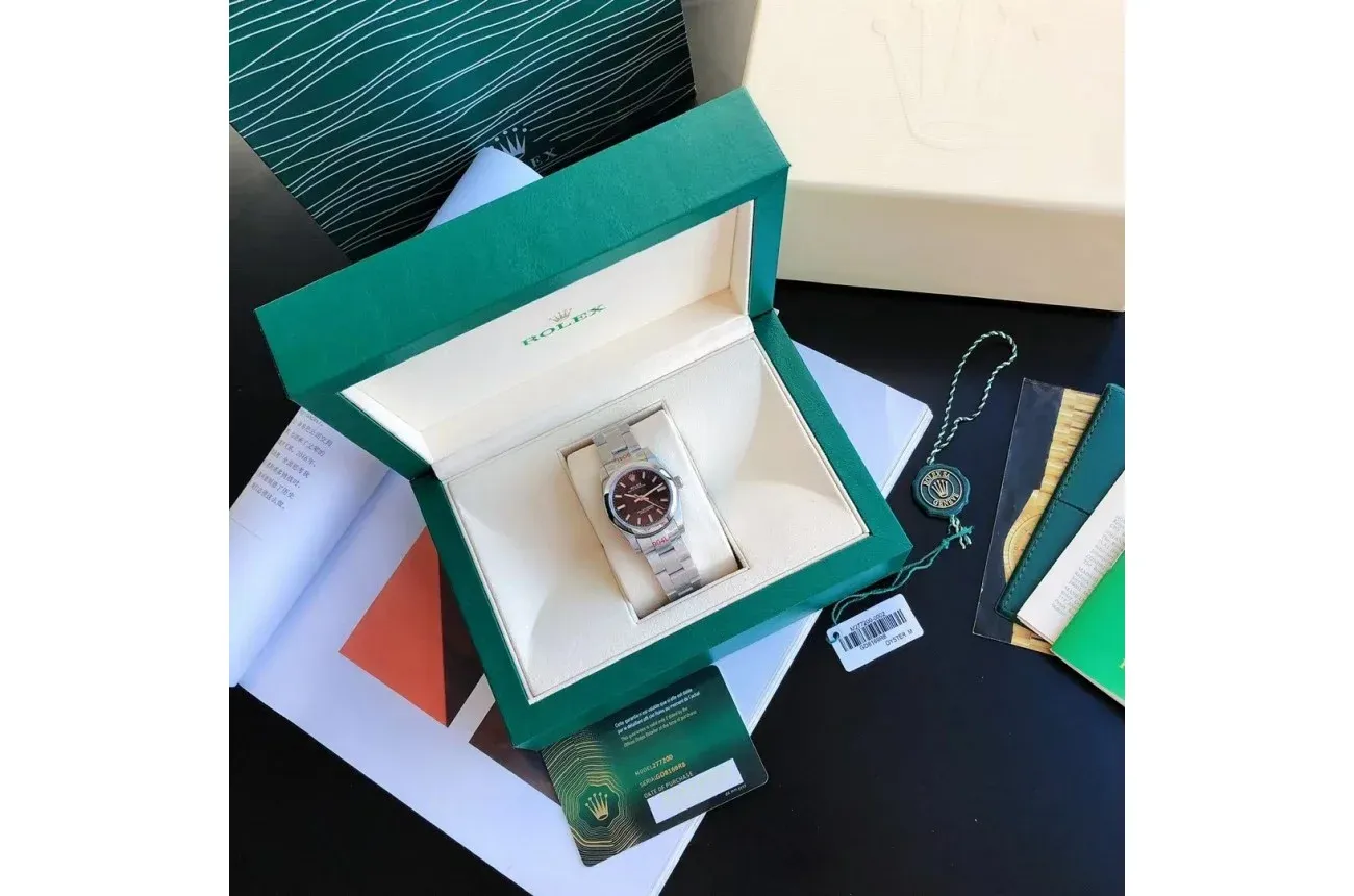 Couple Watches Rolex Oyster Perpetual 31/41mm SS/SS Black/Stk