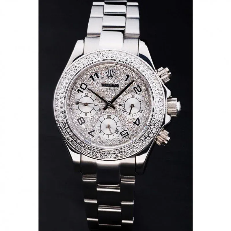Rolex Daytona 35mm Silver Dial RL165