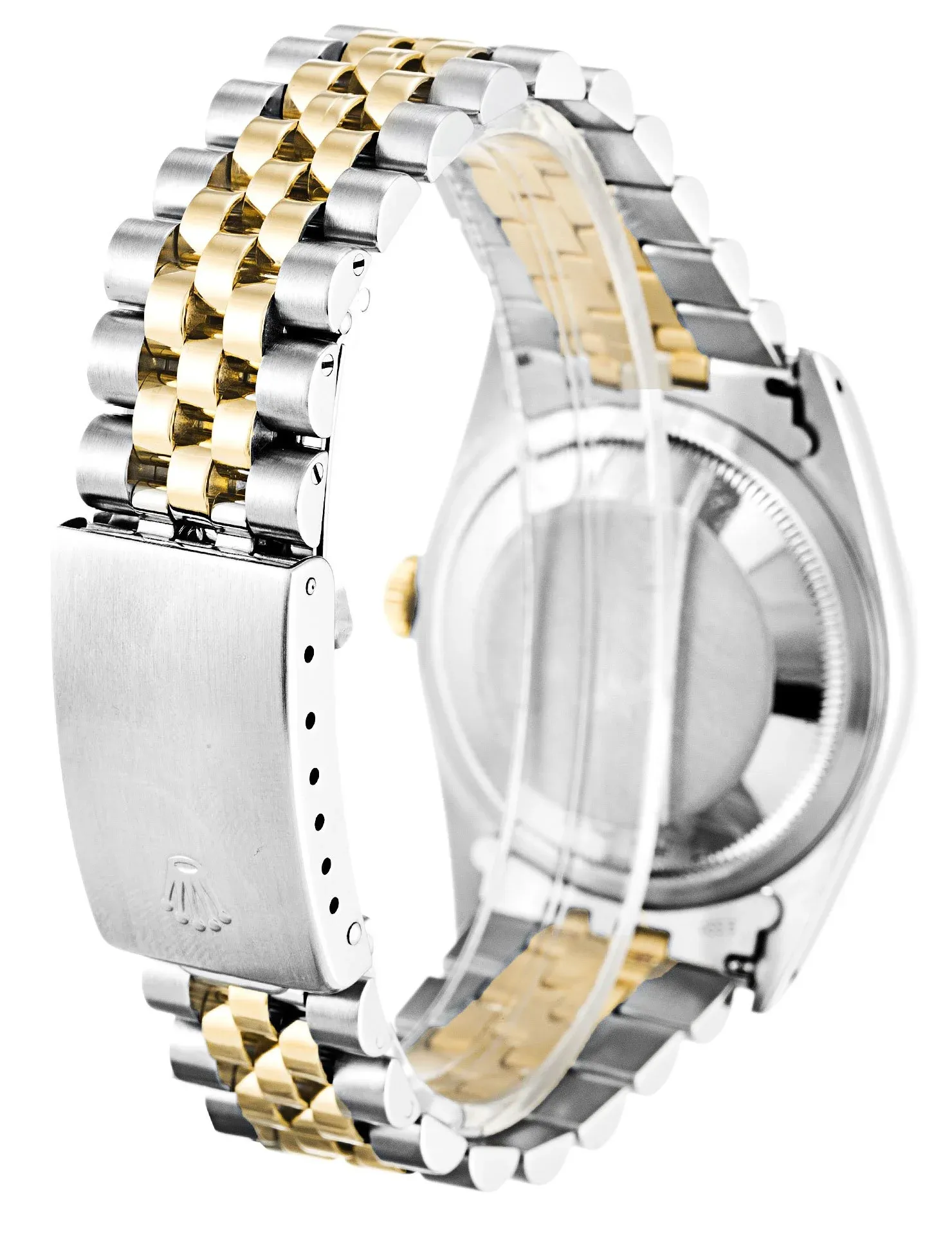 Rolex Datejust 36mm Champagne Diamonds Dial 16233