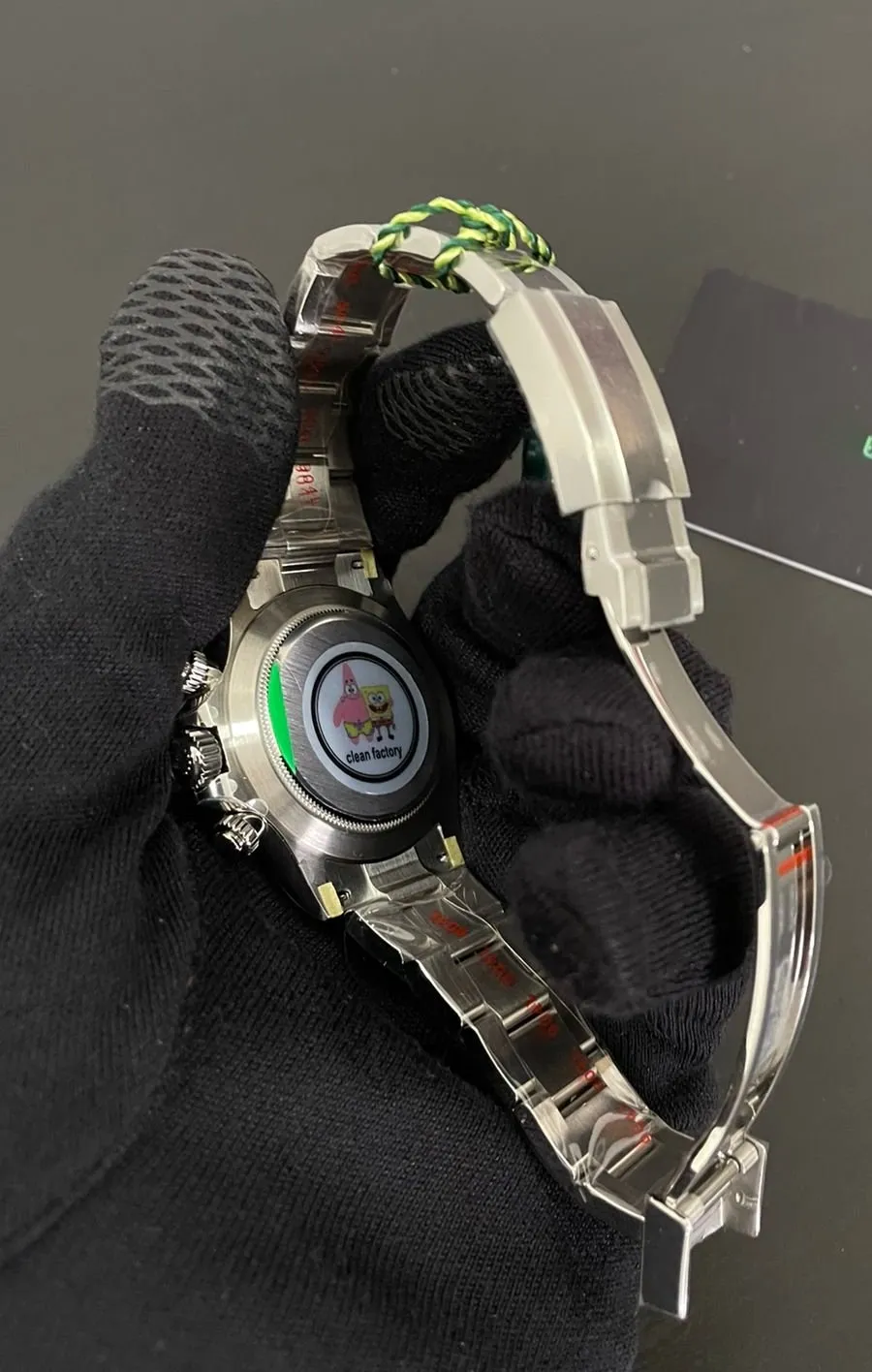 Superclone Rolex Daytona  Reverse Panda  Black Dial 116500LN