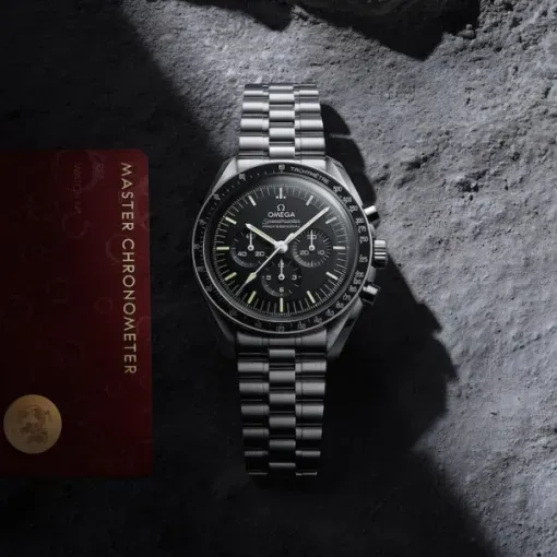Omega Speedmaster Men Automatic Black Stainless Steel Watch O31030425001001