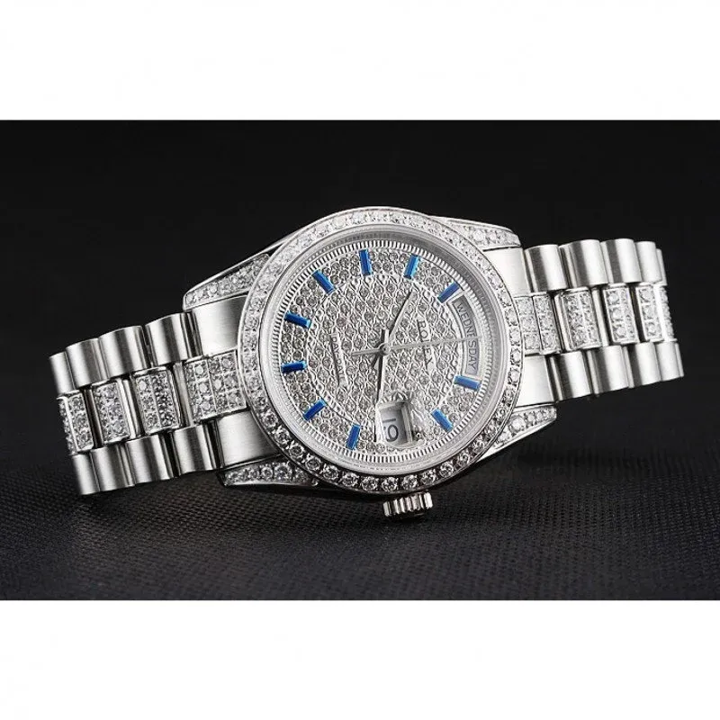 Superclone Rolex Day-Date 36mm White Dial REP016824