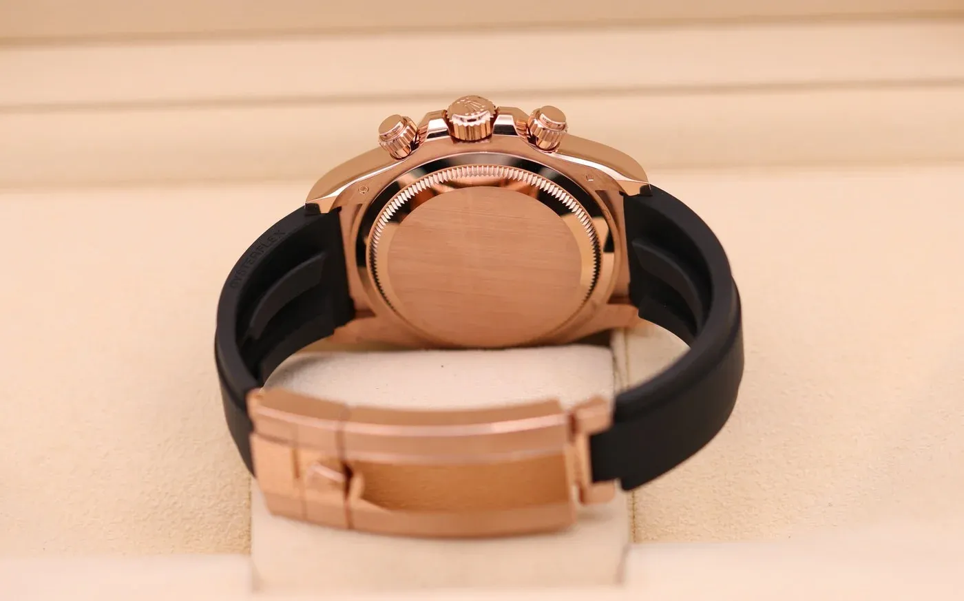 Superclone Rolex Daytona 40 mm Sundust Dial in Everose Gold 126515LN