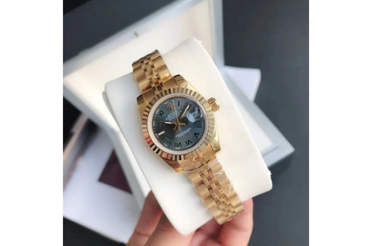 Couple Watches Rolex Datejust 36/28mm RG/RG Jubilee Bracelet