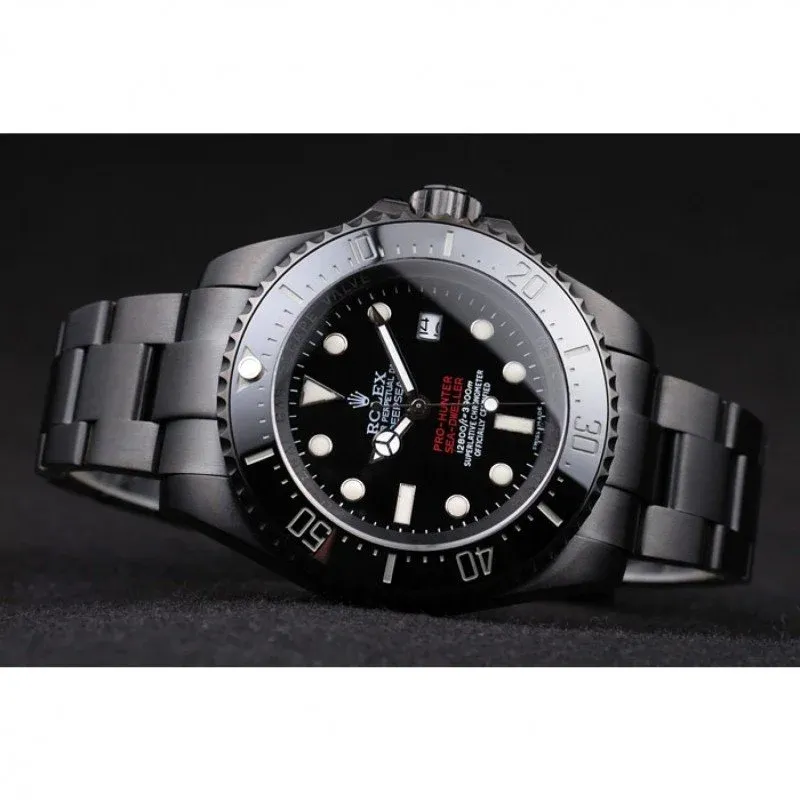 Superclone Rolex Deepsea 42mm Black Dial REP016819