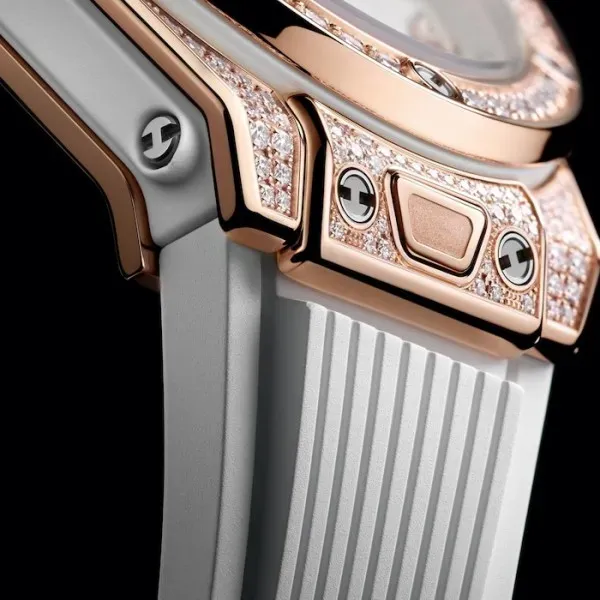 Hublot Big Bang Women Automatic White Rubber Watch 485.OE.2080.RW.1604