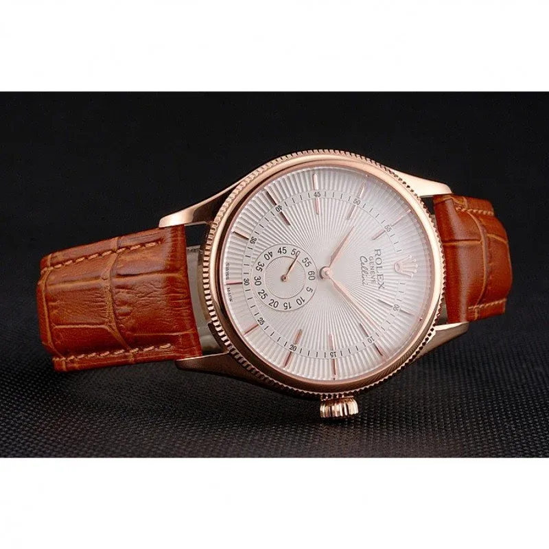 Superclone Rolex Cellini 38mm White Dial REP016813