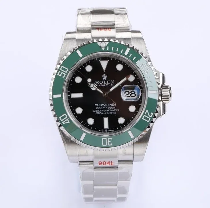 Superclone Rolex Submariner 41mm Black Dial 126610LV  Starbucks
