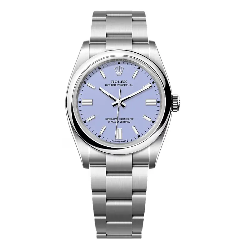 Superclone Rolex Oyster Perpetual 277200 Lavender Dial