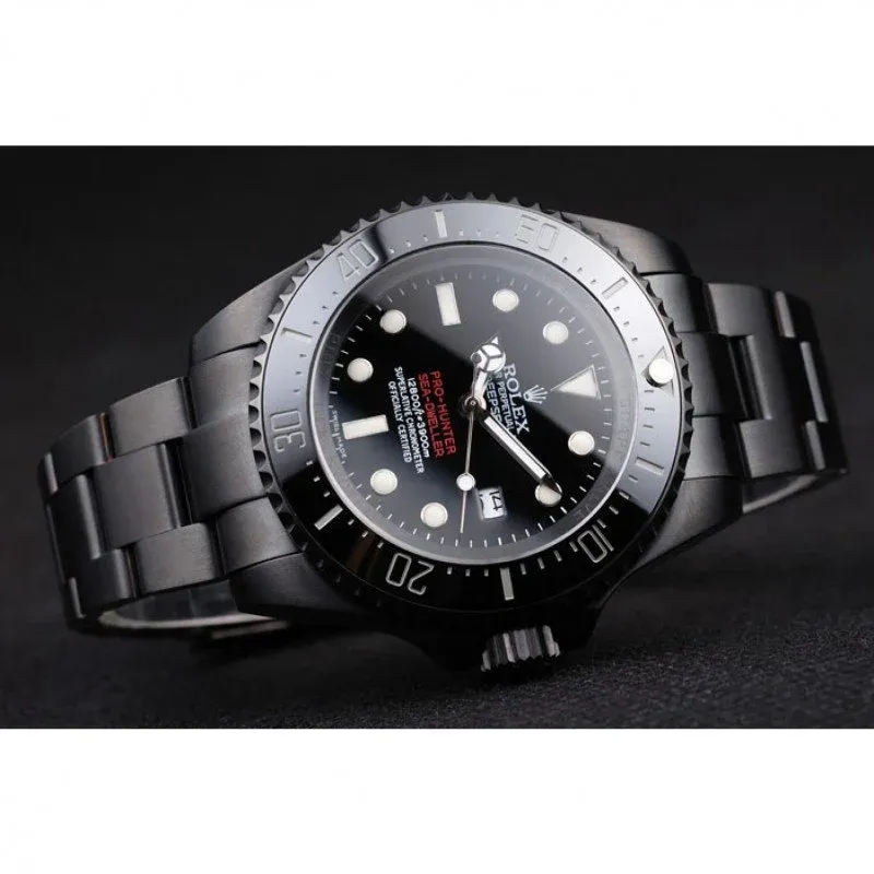 Superclone Rolex Deepsea 42mm Black Dial REP016819