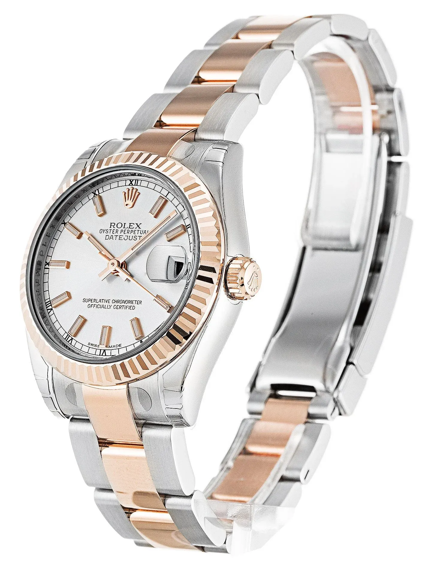 Rolex Datejust Mid-Size 31mm Silver Dial 178271