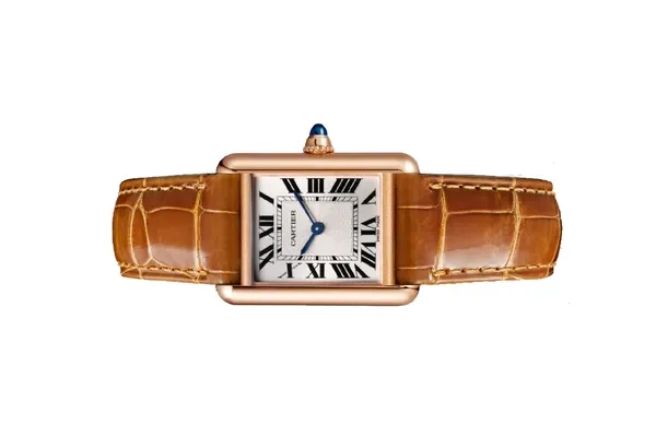 Cartier Tank Louis Women Automatic Silver Alligator Watch WGTA0010