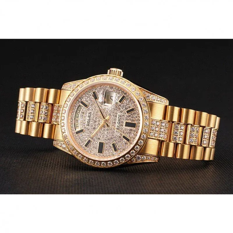 Superclone Rolex Day-Date 36mm White Dial REP016825