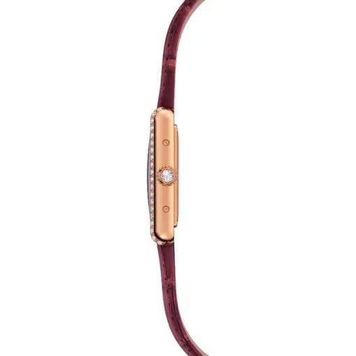Cartier Tank Louis Women Automatic Silver Leather Watch WJTA0037