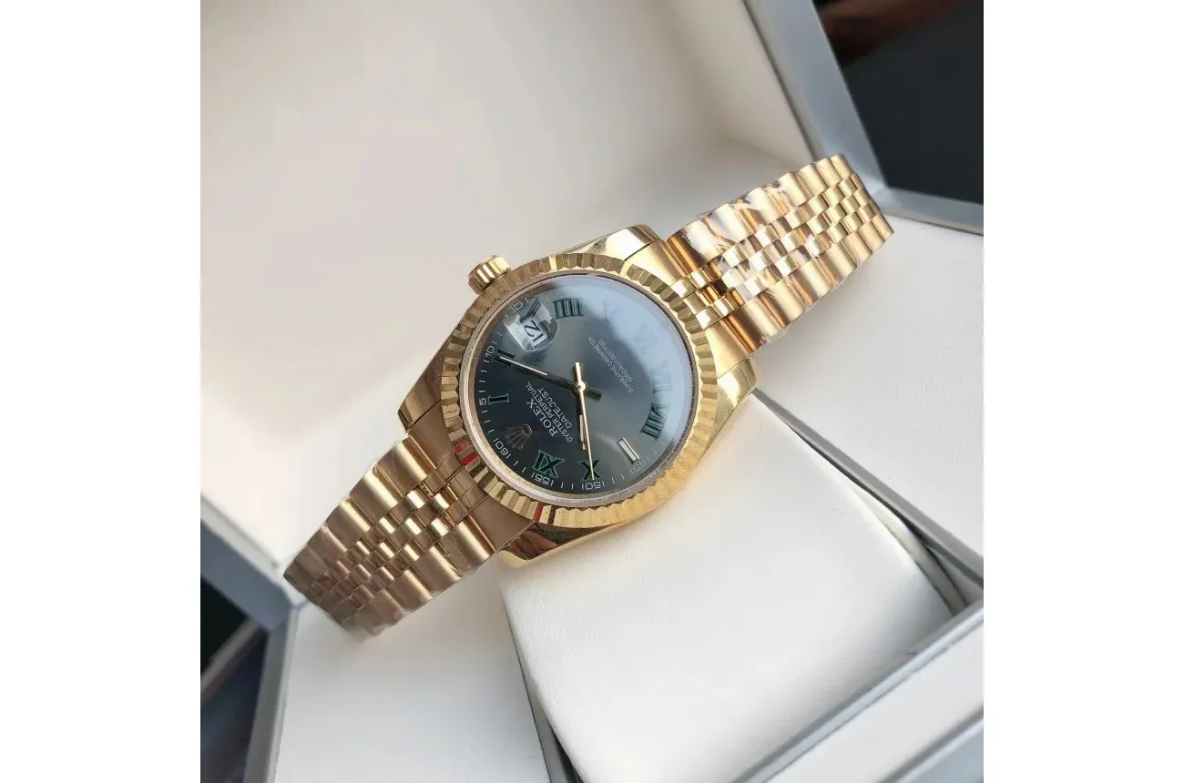Couple Watches Rolex Datejust 36/28mm RG/RG Jubilee Bracelet