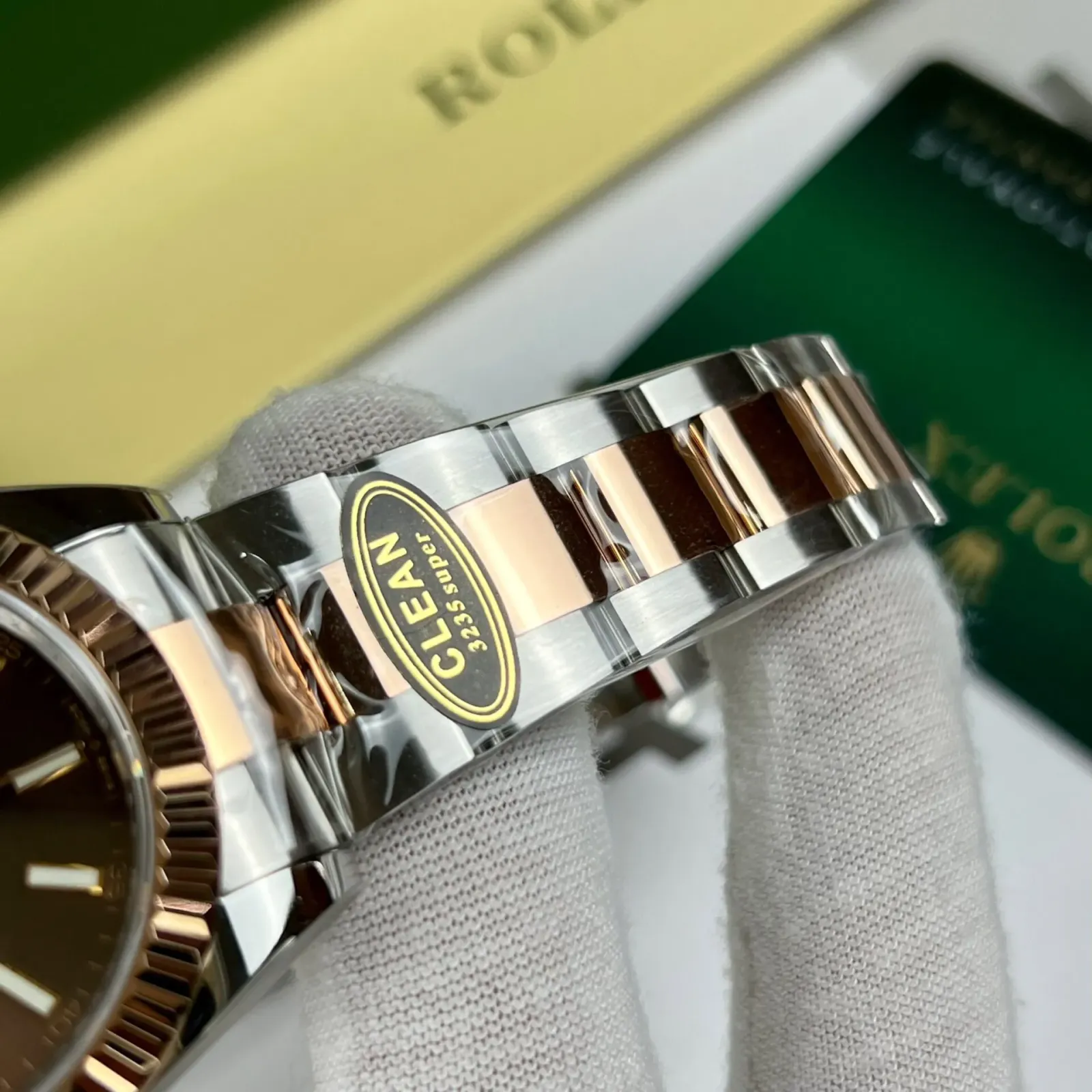 Superclone Rolex Datejust 41 mm Chocolate Dial 126331 Oyster