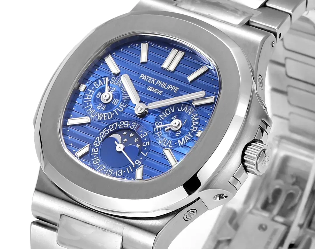 Patek Philippe Blue Nautilus Perpetual Calendar