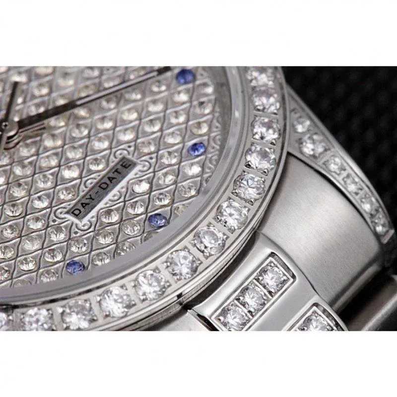 Superclone Rolex Day-Date 37mm Diamond Dial 621612