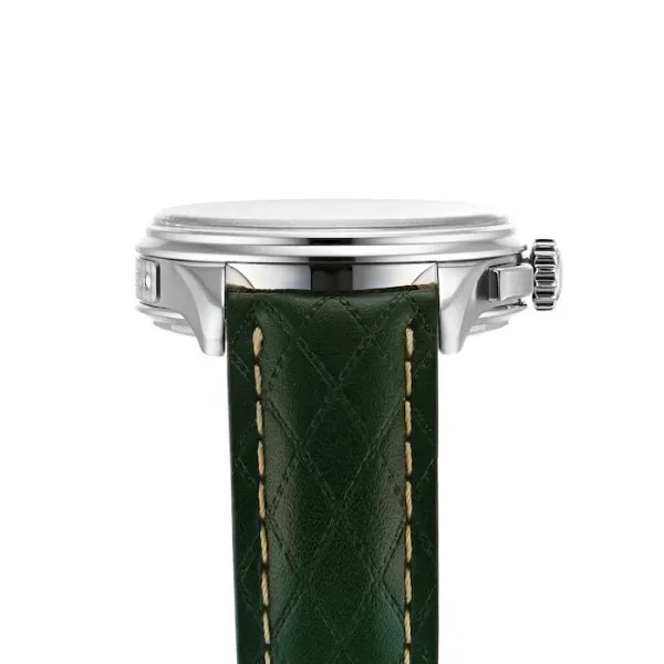 Breitling Premier Bentley Men Automatic Green Leather Watch AB0118A11L1X1