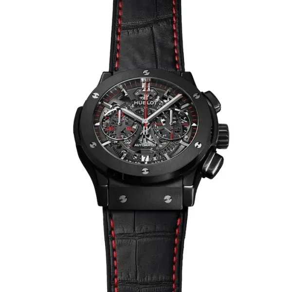 Hublot Classic Fusion Men Automatic Black Alligator Watch 525.CM.0173.LR.AUM20