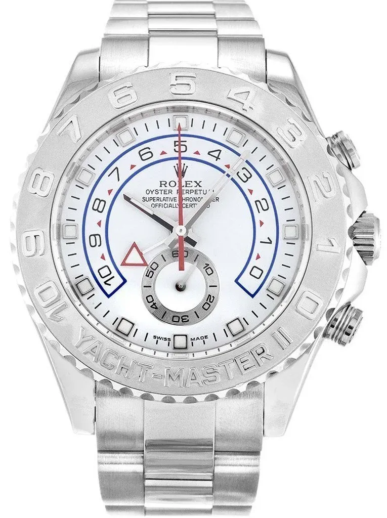 Rolex Yacht-Master 44mm White Dial 116689