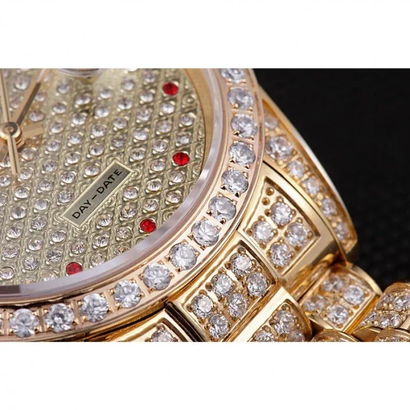 Superclone Rolex Day-Date 37mm Diamond Dial 621615