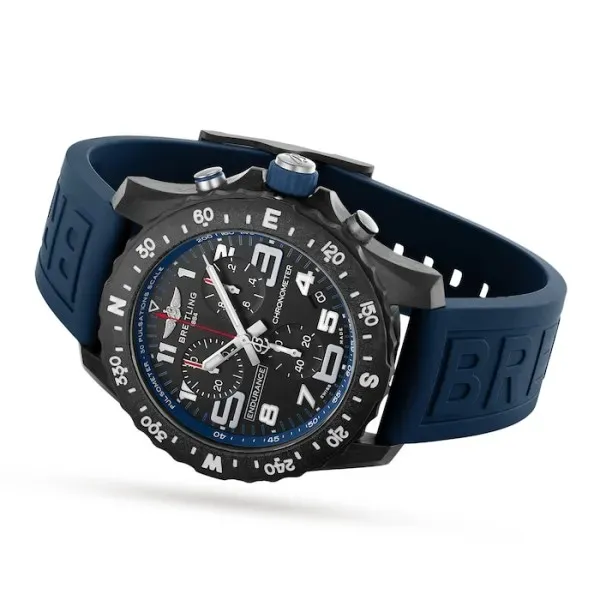 Breitling Endurance Pro Men Quartz Black Rubber Watch X82310D51B1S1