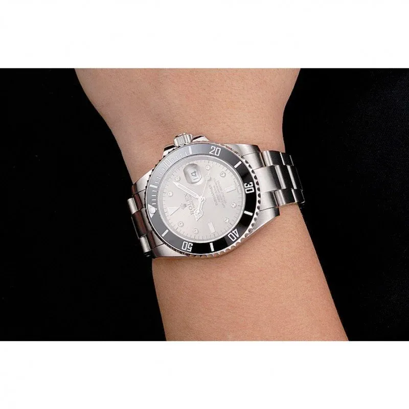 Superclone Rolex Submariner 41mm Silver Dial PR16233S