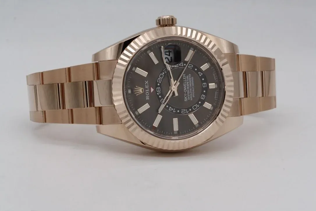 Rolex Sky-Dweller 42mm Chocolate Dial 326935