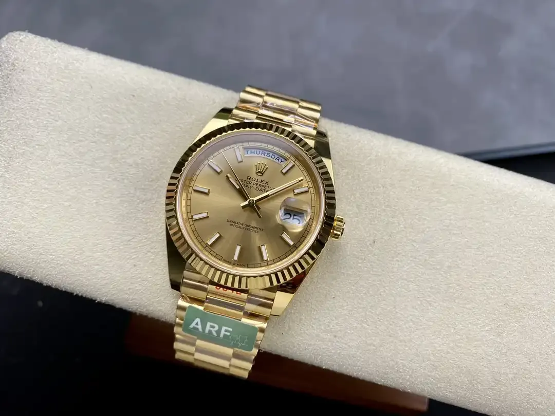Superclone Rolex Day-Date II 40mm Champagne Dial 228238