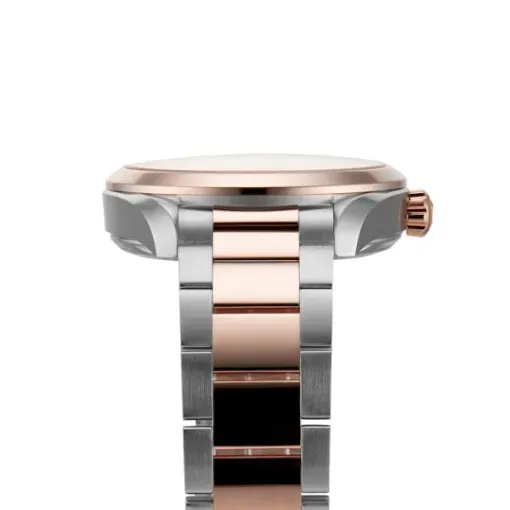Omega Seamaster Aqua Terra Men Automatic Silver Stainless Steel   18ct Rose Gold Watch O22020412102001
