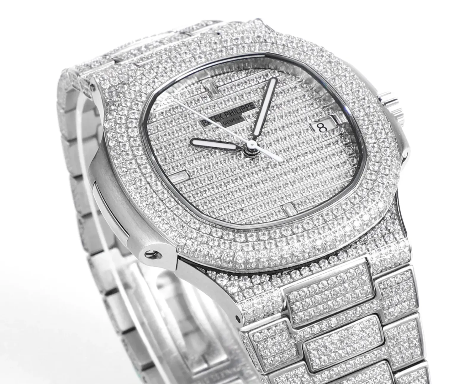 Patek Philippe Nautilus Full Star Watch, Platinum