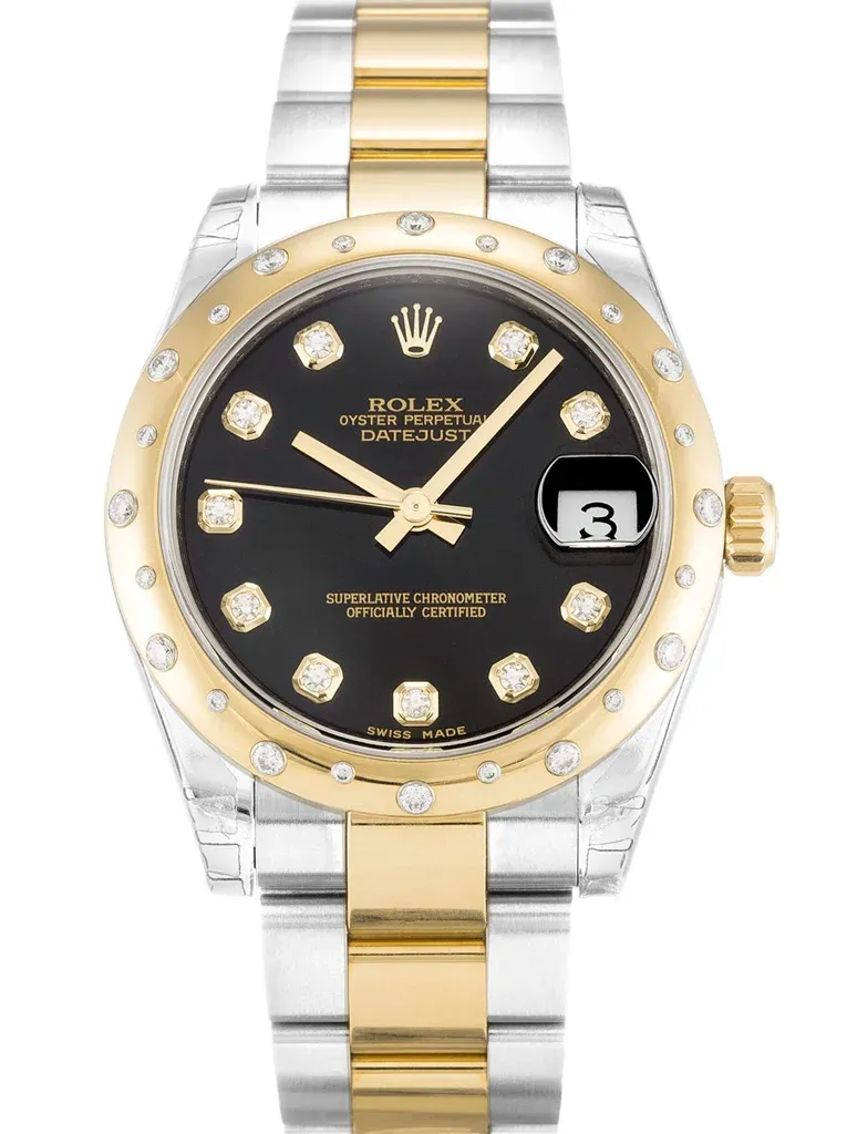 Rolex Datejust Mid-Size 31mm Black Dial 178343