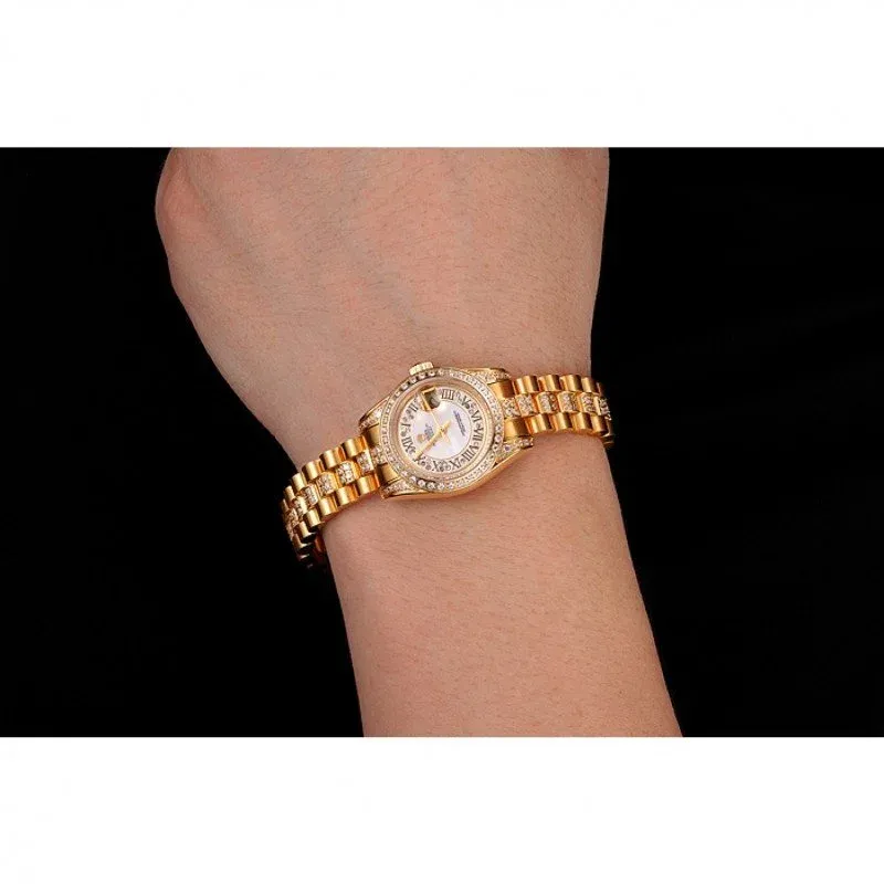 Superclone Rolex Datejust 21mm White Dial 1453957