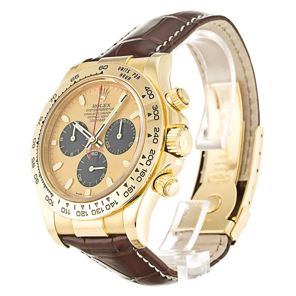 Rolex Daytona 40mm Gold Dial 116518