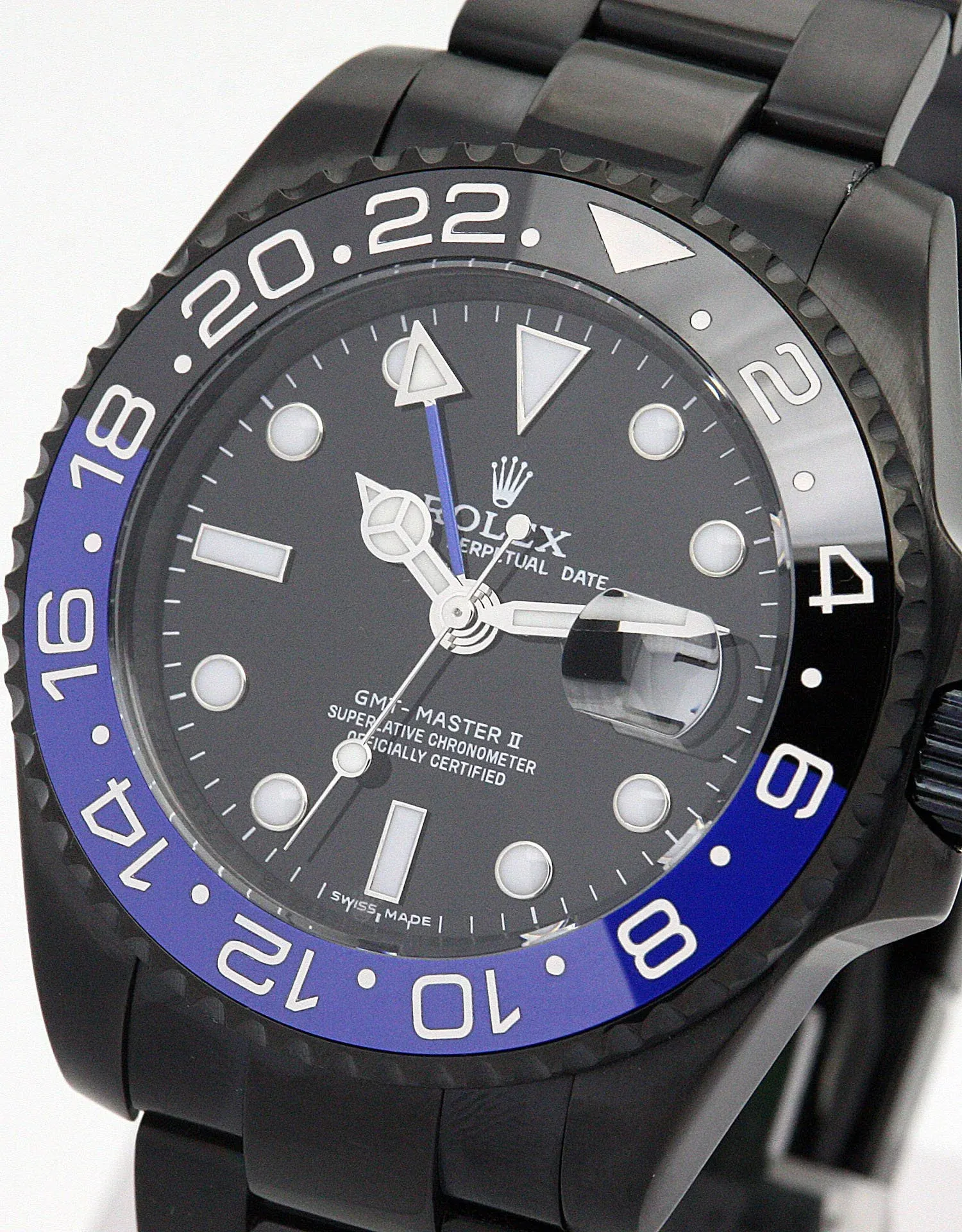 Rolex GMT Master 38mm Black Dial 176200