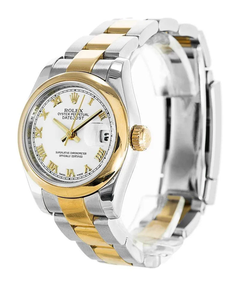Rolex Datejust 26mm White Dial 179163